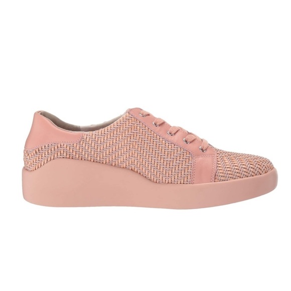 Kelsi Dagger Brooklyn Pink Solo Woven Platform Sneaker Shoes Size 8.5 new - Picture 9 of 10